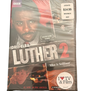 Luther Seasons 2, 3, 4 DVD sets